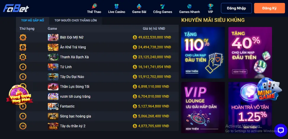 Tin tức và khuyến mãi 888vnd bet